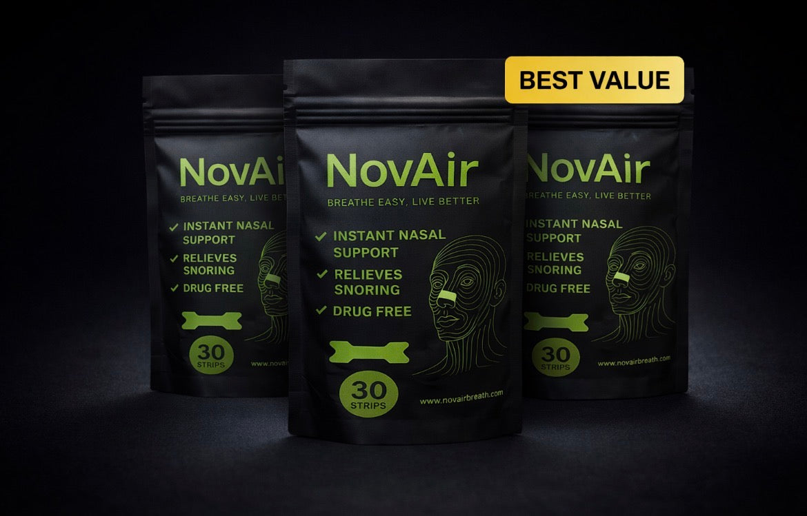 NovAir Nasal Strips - Performance Bundle